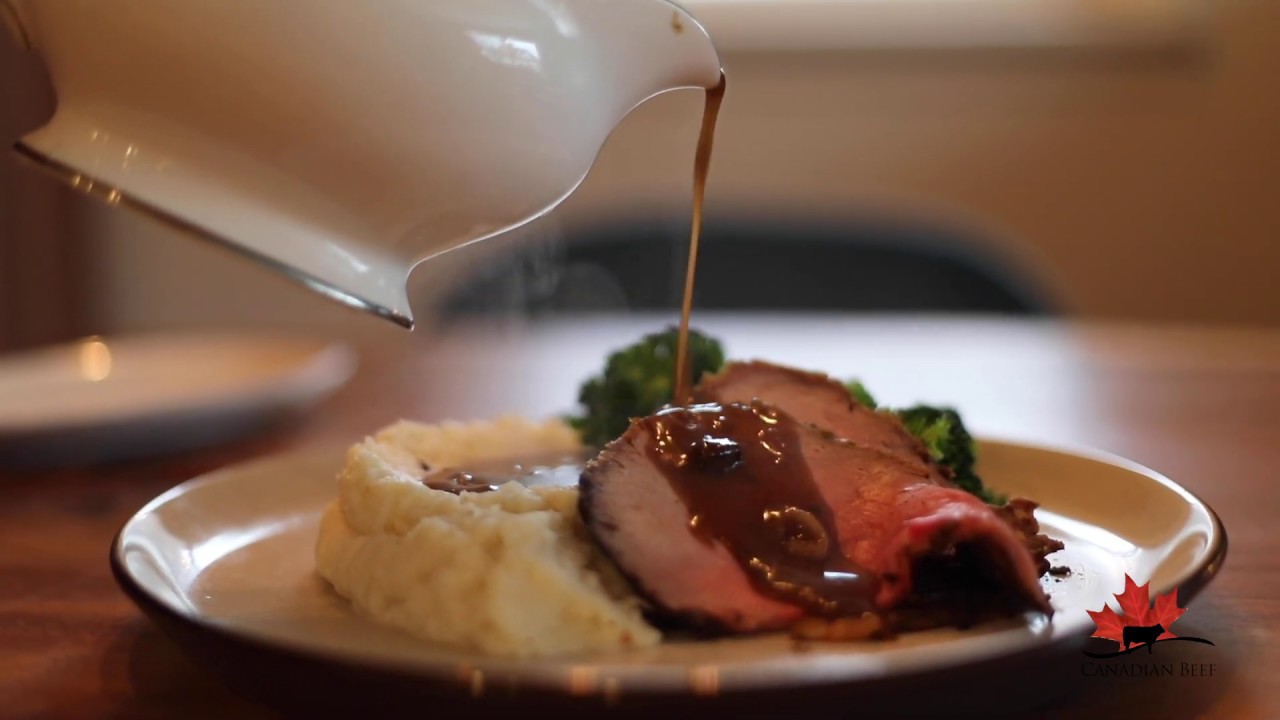 Roasted Beef With Gravy