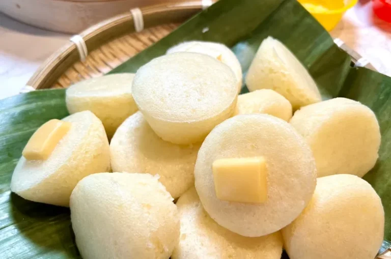 Filipino Special Puto Cheese (Steamed Cake)